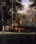 Adriaen van de Velde The Farm oil painting artist